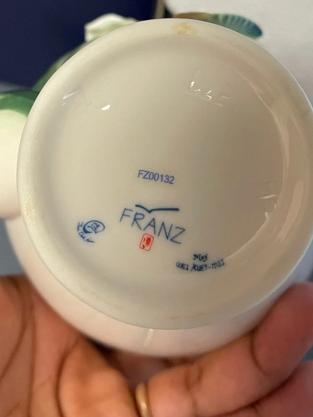 Franz porcelain hummingbird